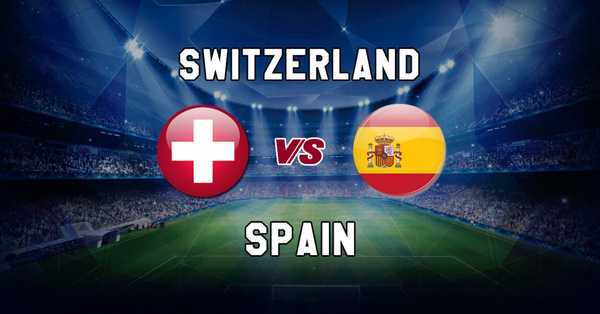Switzerland vs Spain, Quarter Final - 1 UEFA Euro Cup - Euro Cup Live Score, Commentary, Match Facts, and Venues.